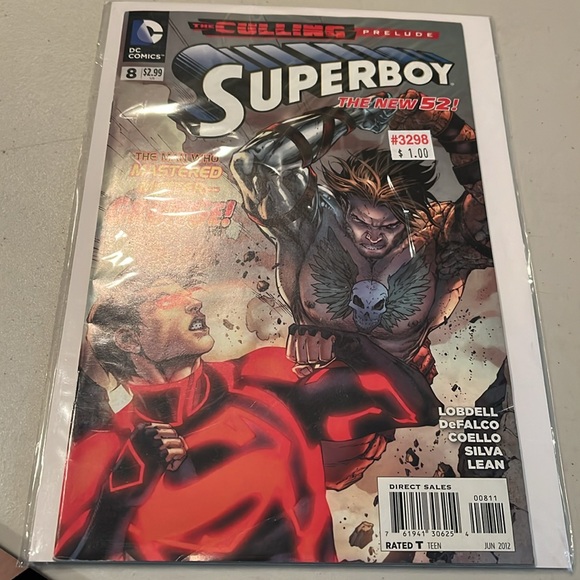 Comic Book Collection: Archangel, Justice League, X-Men, Superboy. Lot - Picture 2 of 5